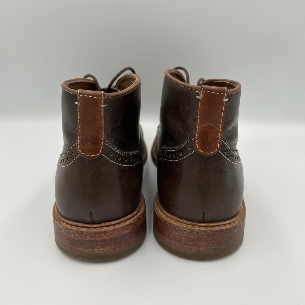 Johnston & Murphy Wingtip‎ Sheepskin Boots Men's Size 8.5 - Picture 3 of 10